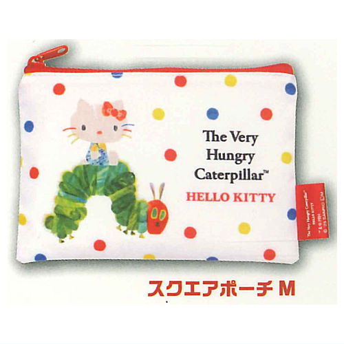 Hello Kitty x The Very Hungry Caterpillar Variety Collection [2.Square Pouch M]