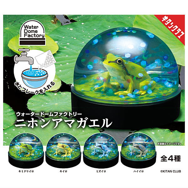Water Dome Factory Japanese Tree Frog [All 4 type set(Full Complete)]