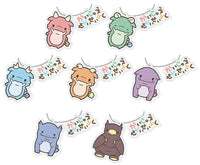 Kaiju sekaiseifuku acrylic keychain [All 7 type set(Full Complete)]