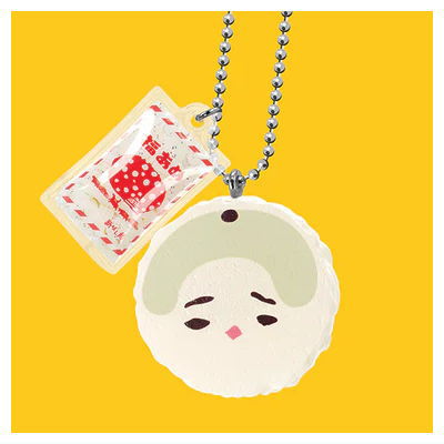 Local sweets from all over Japan Ball chain mascot [4.Fukuame Matsumoto City, Nagano]