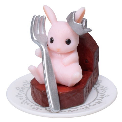 Rabbit Cake Shop [2.Chocolate pound cake and pink rabbit]