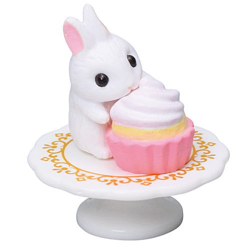 Rabbit Cake Shop [5.Cupcake and white rabbit]
