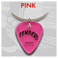Fender pick type acrylic charm Part.2 [4.PINK]