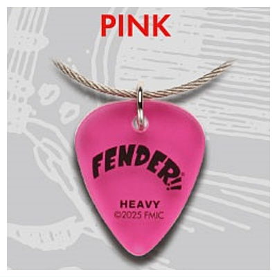 Fender pick type acrylic charm Part.2 [4.PINK]
