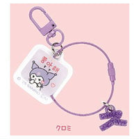 Sanrio Characters Korean Wire Keychain [5.Kuromi]