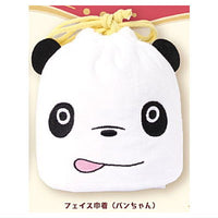 Panda Kopanda pouch and kinchaku collection [2.Face Kinchaku (Pan-chan)]