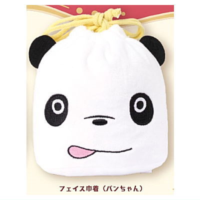 Panda Kopanda pouch and kinchaku collection [2.Face Kinchaku (Pan-chan)]
