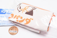 Panda Kopanda pouch and kinchaku collection [3.Square Pouch (Orange)]