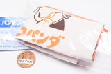 Panda Kopanda pouch and kinchaku collection [3.Square Pouch (Orange)]