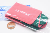 Panda Kopanda pouch and kinchaku collection [6.Pouch with Lid (Green)]