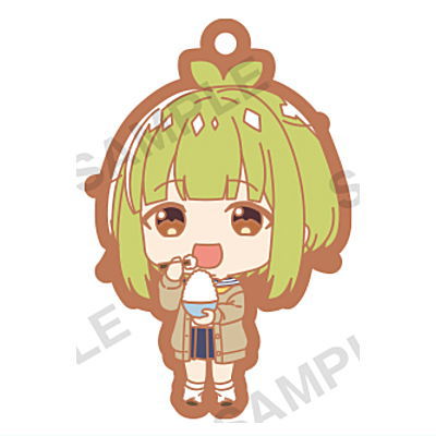 Shikanoko Nokonoko Koshitantan Capsule Rubber Keychain [4.Meme Bashame]