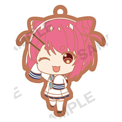 Shikanoko Nokonoko Koshitantan Capsule Rubber Keychain [5.Neko Nekoyamada]
