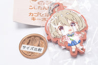 Shikanoko Nokonoko Koshitantan Capsule Rubber Keychain [6.Kinu Tanukikoji]