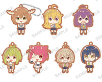 Shikanoko Nokonoko Koshitantan Capsule Rubber Keychain [All 7 type set(Full Complete)]