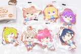 Shikanoko Nokonoko Koshitantan Capsule Rubber Keychain [All 7 type set(Full Complete)]