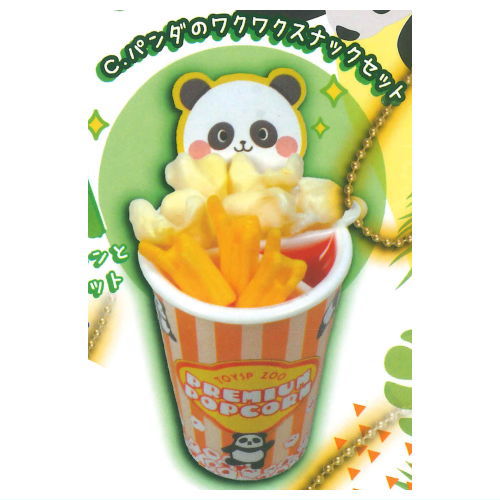 Toyspi Zoo Animal Food Mascot [3.Panda Exciting Snack Set]