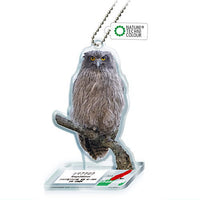 Nature Techni Colour World Natural Heritage Shiretoko Acrylic Mascot [5.Blakiston's fish owl]