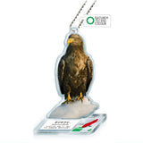 Nature Techni Colour World Natural Heritage Shiretoko Acrylic Mascot [6.White-tailed eagle]