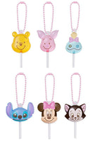 Disney Character Colorful Candy Charm [All 6 type set(Full Complete)]
