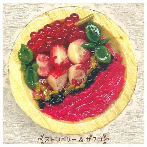 Acai Bowl Miniature Collection [1.Strawberry & Pomegranate]