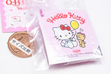 Q.B.B. katanuki cheese key chain HelloKitty [3.Balloon]