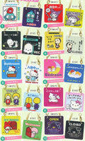Sanrio Characters Door Plate Style Charm Part2 [All 10 type set(Full Complete)]