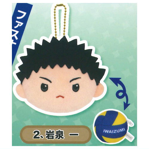 Haikyu!! reversible stuffed toy Part.2  [2.Hajime Iwaizumi]