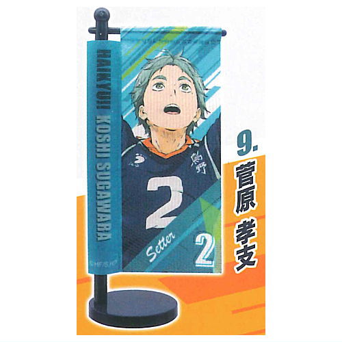 Haikyu!! Mini Nobori Karasuno High School [9.Koshi Sugawara]