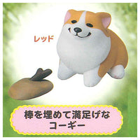 Animal Attraction Corgi sanpo [5.Bowoumete manzokugena Corgi (Red)]