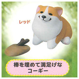 Animal Attraction Corgi sanpo [5.Bowoumete manzokugena Corgi (Red)]