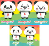 Okaimono panda! deformed stuffed mascot [All 5 type set(Full Complete)]