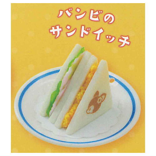 Ochame Friends Cafe Ochame Lunch Set [4.Bambi sandwich]