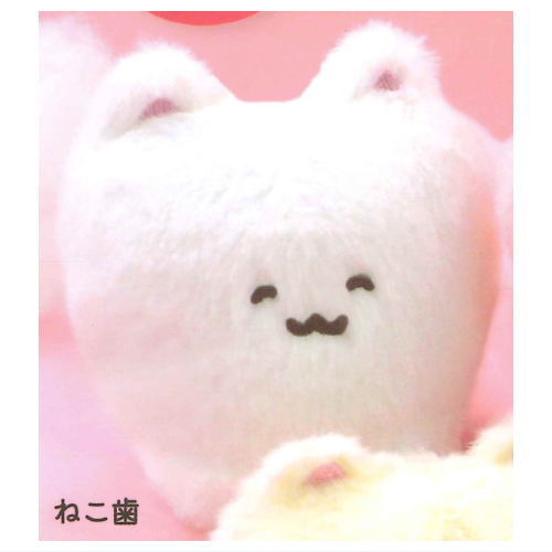 Fuwafuwa Hanimals Plush Toy [1.Cat teeth]