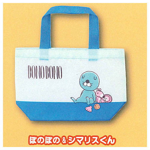 Bonobono Mini Tote Bag [3.Bonobono & Shimarisu-kun]