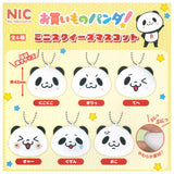 Okaimono Panda! mini squeeze mascot [All 6 type set(Full Complete)]