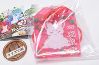 Chokonto Kyuubi-sama Clear Acrylic Omamori [4.Uiro(closed eyes)]