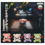 Daisukidayo Daddy Teddy bear Plush Toy [All 4 type set(Full Complete)]
