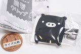 San-X All Stars Bangs Clip [5.Monokuro Boo (black)]