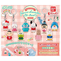 Mejirushi Accessory Sanrio Characters All Stars Part.1 [All 10 type set(Full Complete)]