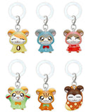 Hamtaro Mejirushi Accessory Chu-! [All 6 type set(Full Complete)]