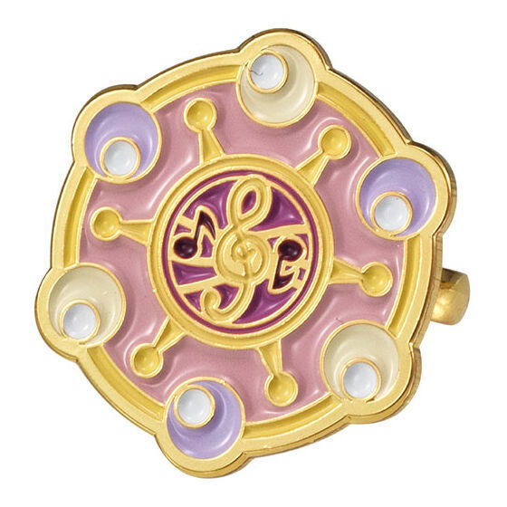 Ojamajo Doremi BIG METAL RING [1.Parara Tap]