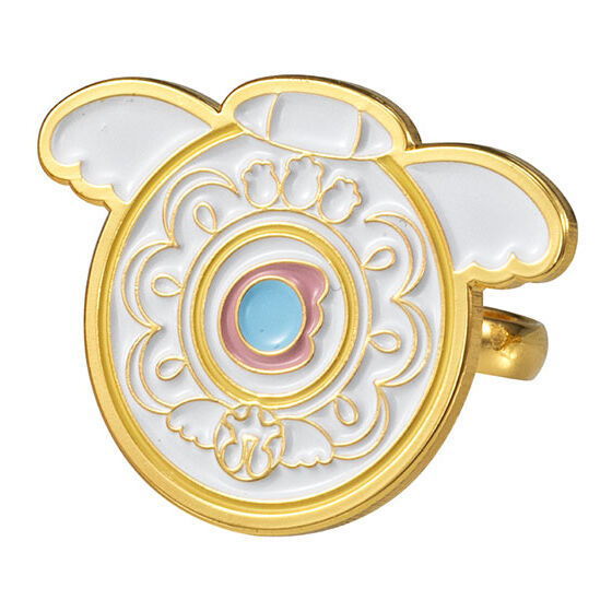 Ojamajo Doremi BIG METAL RING [3.Pyuarin Hana-chan Compact]