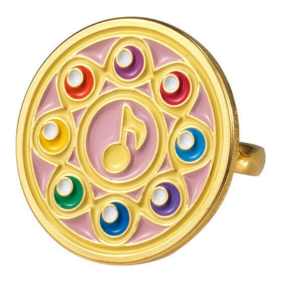 Ojamajo Doremi BIG METAL RING [5.Apprentice Tap]