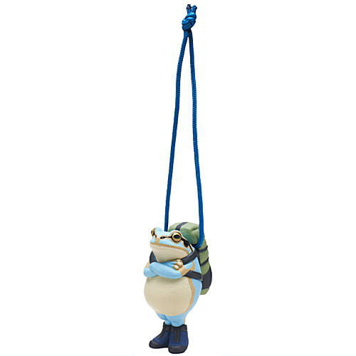 Kaeru no Mori Kobo Safely Kaeru Strap Earth Color [3.Chizugoke]