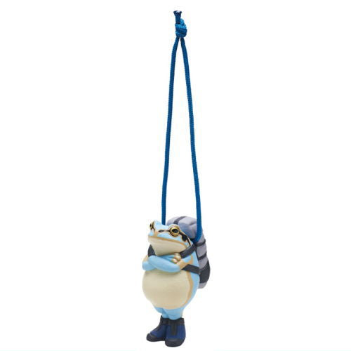 Kaeru no Mori Kobo Safely Kaeru Strap Earth Color [4.Caldera]
