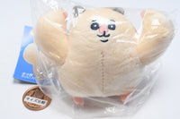 Mukimukino Ham-chan stuffed mascot [1.Mukimuki pose]