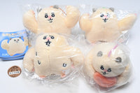 Mukimukino Ham-chan stuffed mascot [All 4 type set(Full Complete)]