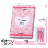 Omake mascot of those days [5.Cotton Swab Set (Pink)]