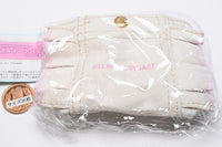 JILL by JILL STUART Mini Frill Tote Bag Keychain Part.2 [5.White x Pink]