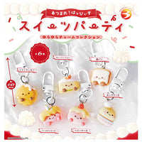 Atsumare!Happys Sweets Party Yurayura Charm Collection [All 6 type set(Full Complete)]